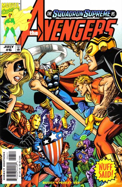 Avengers #6 [Direct Edition]-Very Fine (7.5 – 9)