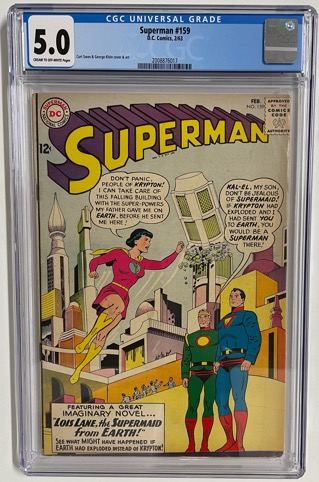 Superman #159 CGC 5.0