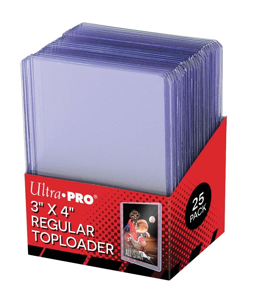 Ultra Pro 3X4 Regular Toploader (25 In A Pack)