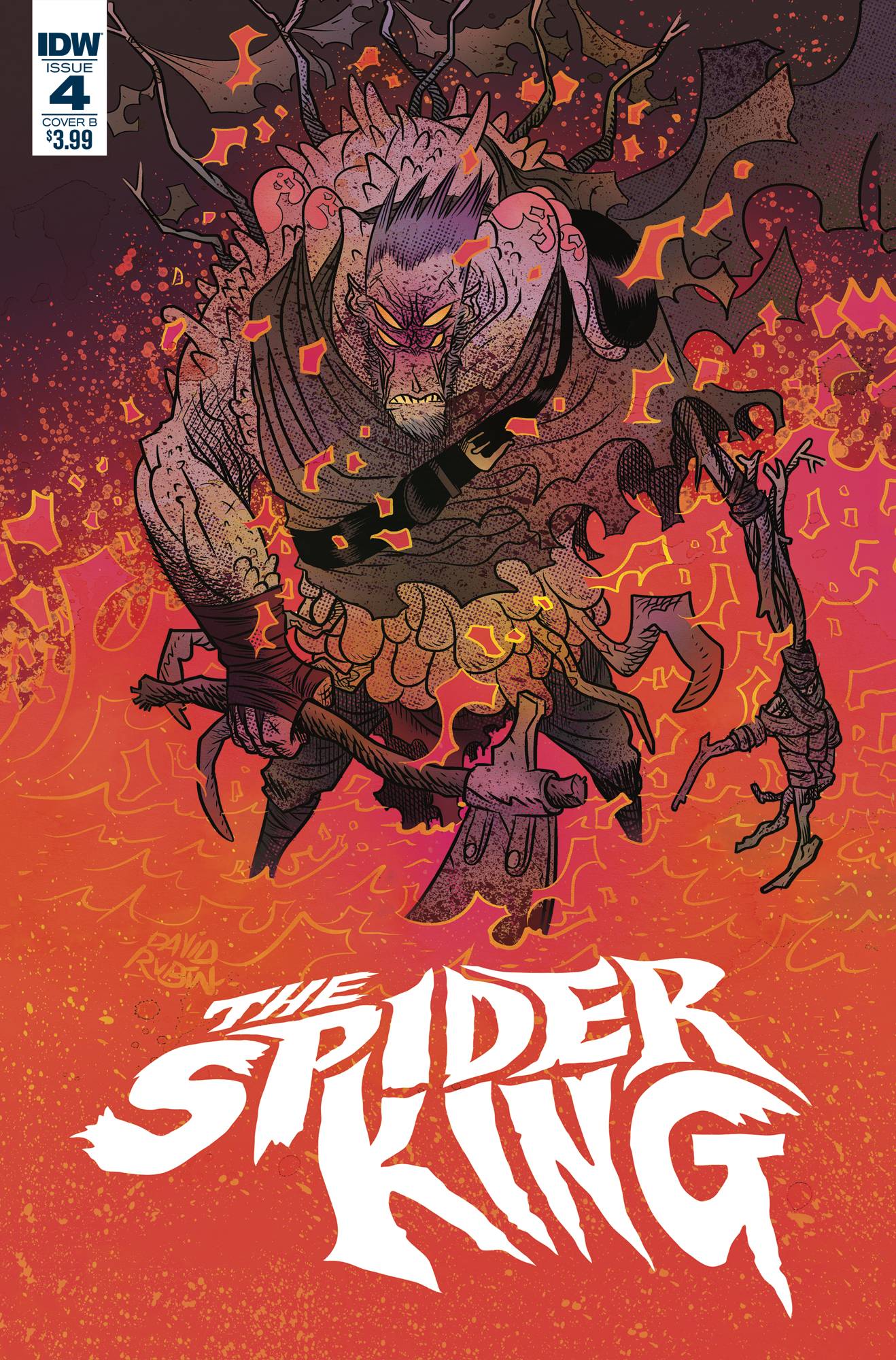 Spider King #4 Cover B Rubin