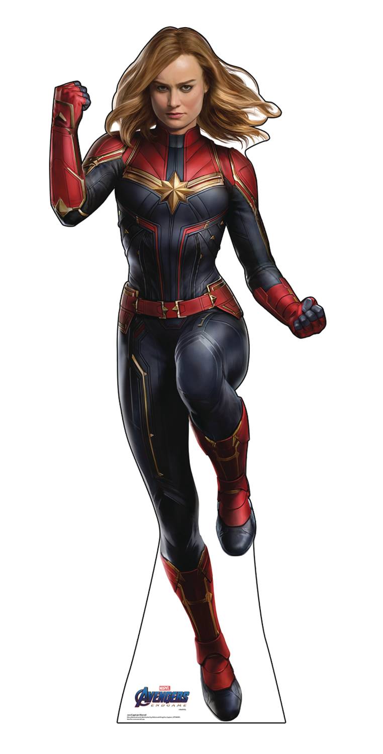 Avengers Endgame Captain Marvel Life-Size Stand Up