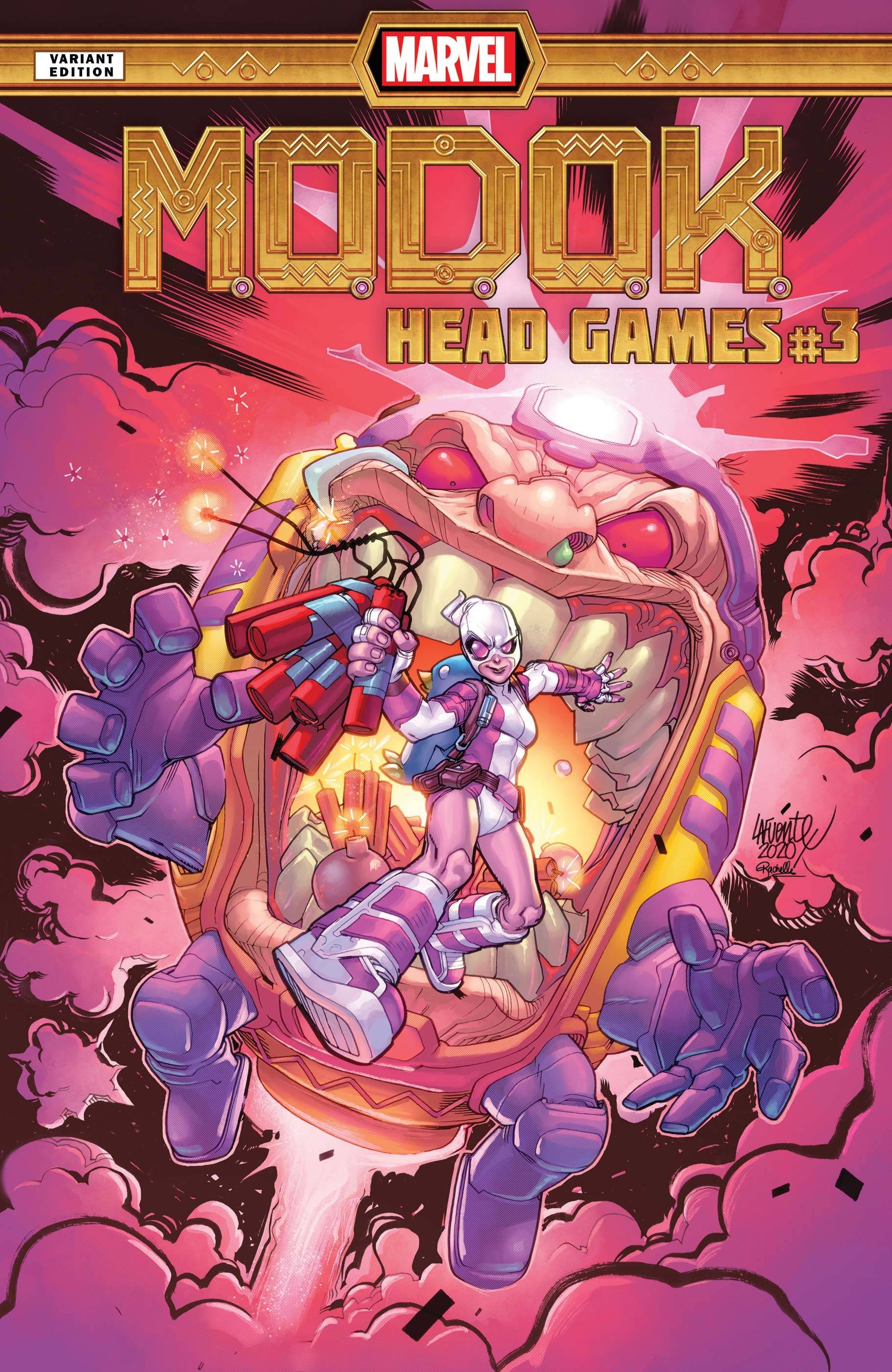 Modok Head Games #3 Lafuente Variant (Of 4)