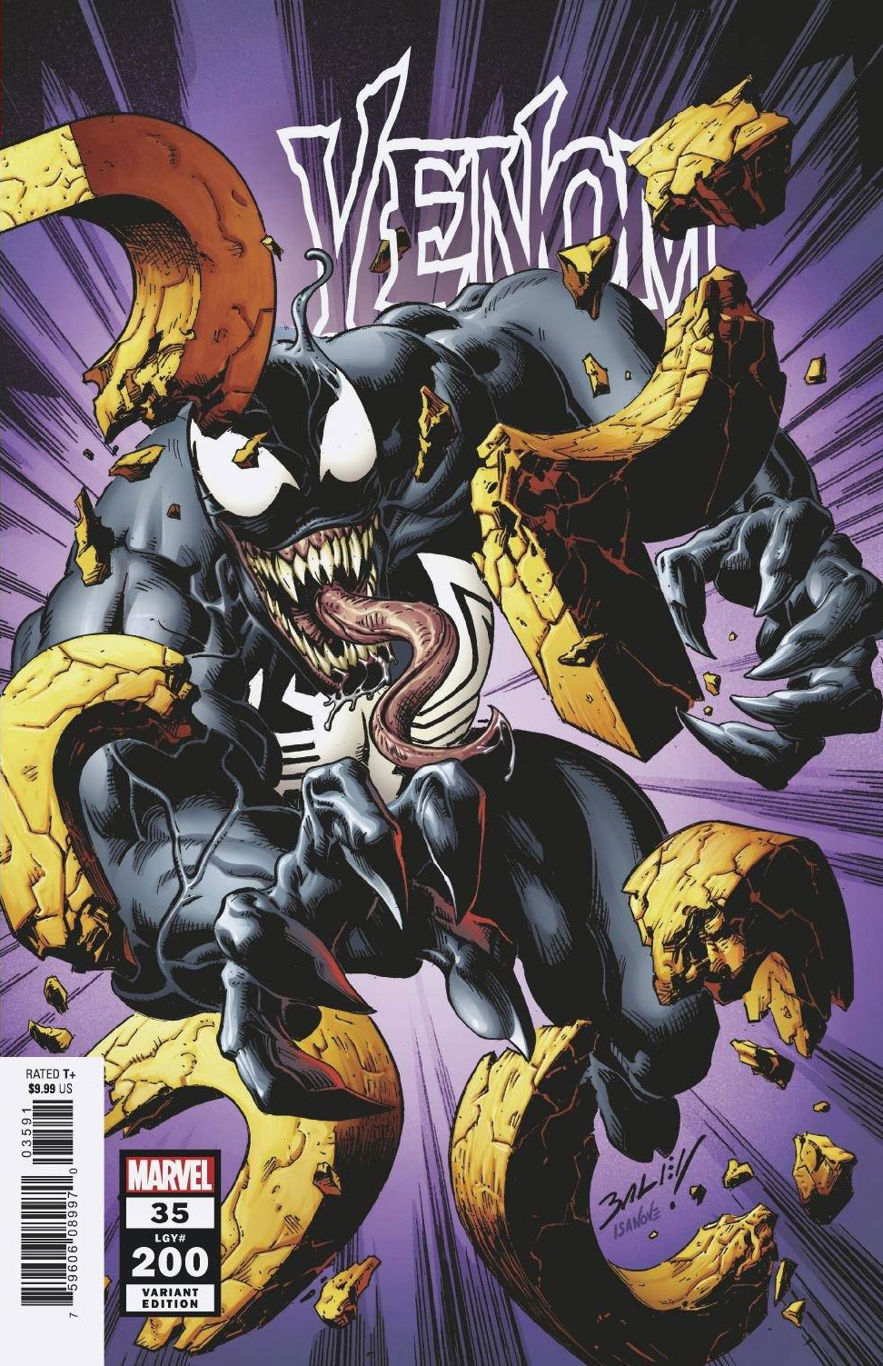 Venom #35 Bagley Variant 200th Issue (2018)