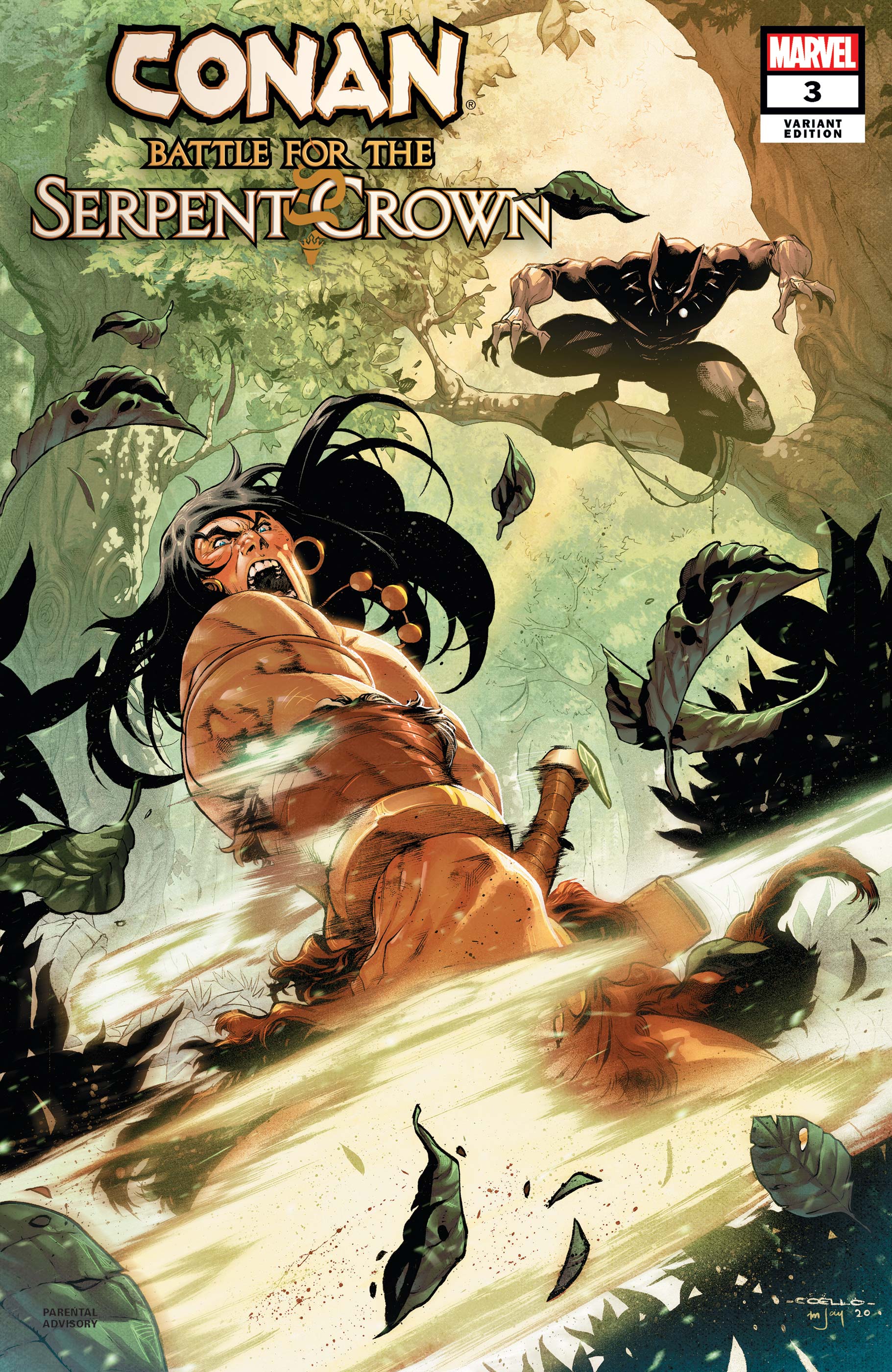 Conan Battle For Serpent Crown #3 Coello Variant (Of 5)