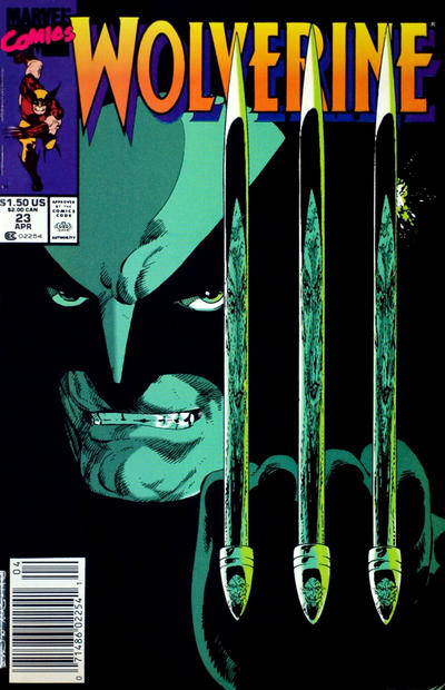 Wolverine #23 [Newsstand]-Near Mint (9.2 - 9.8)