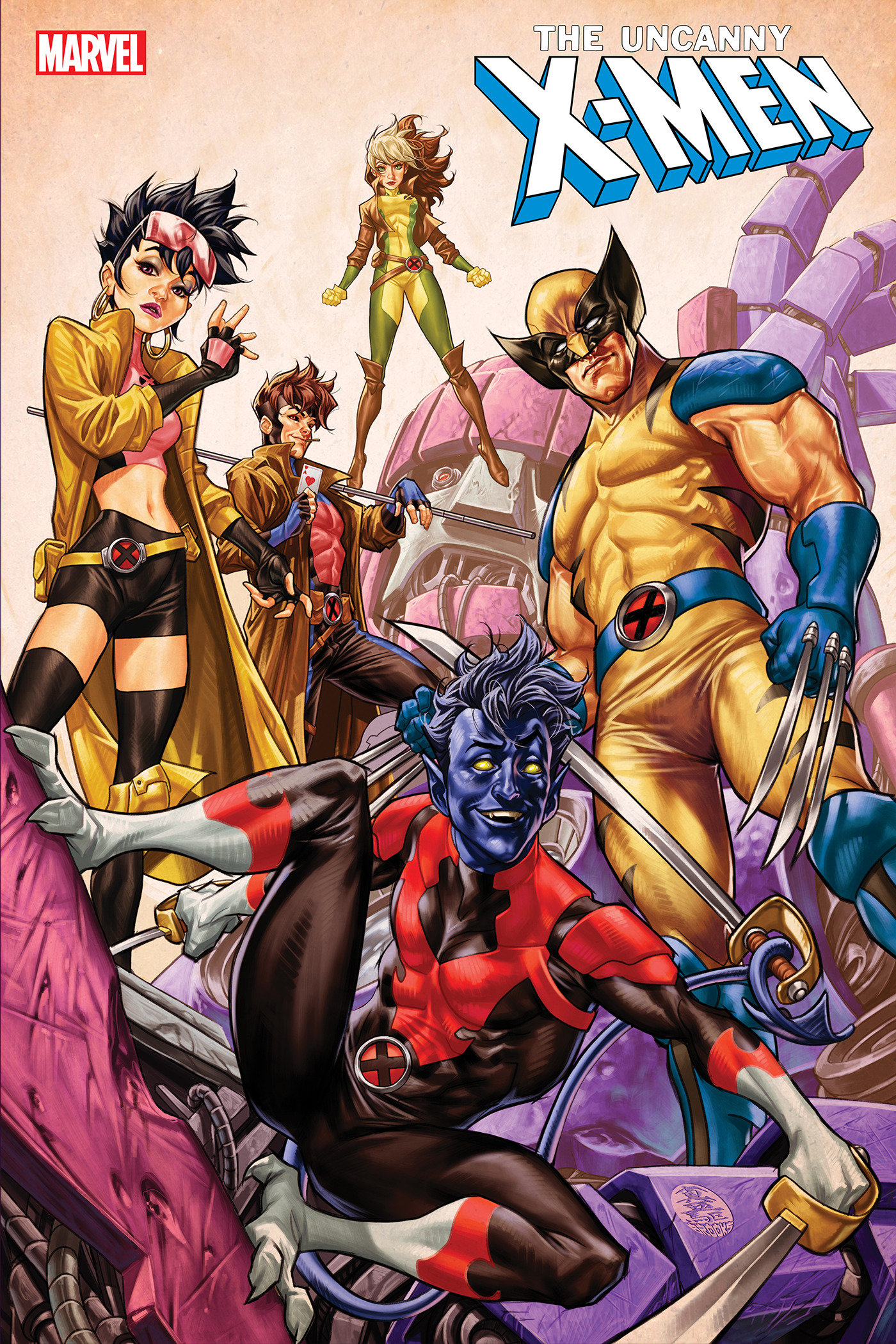 Uncanny X-Men #7 Mark Brooks Variant (Raid on Graymalkin)