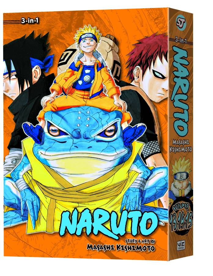 Naruto 3-In-1 Edition Manga Volume 5