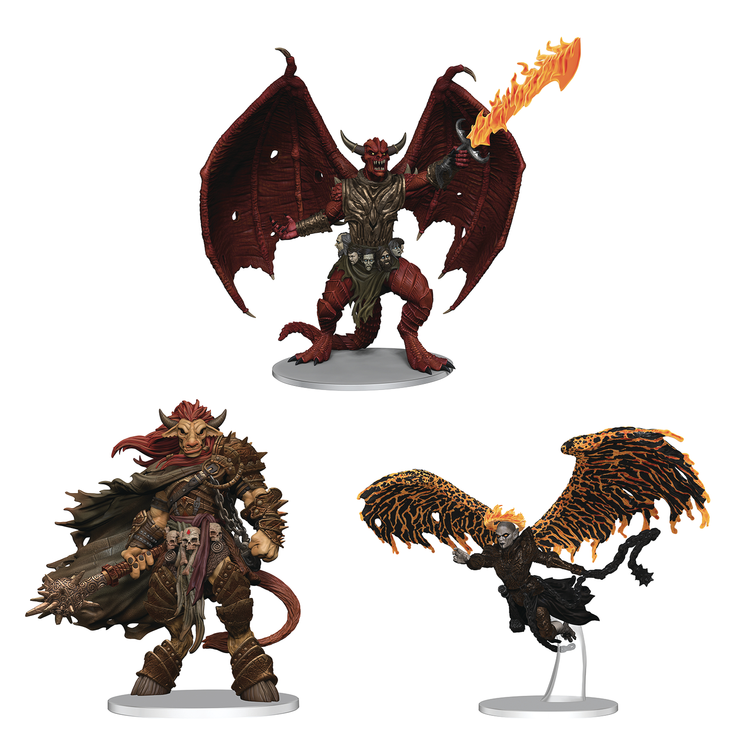 Dungeons & Dragons Icons Realms Minis Archdevils Bael Bel & Zariel