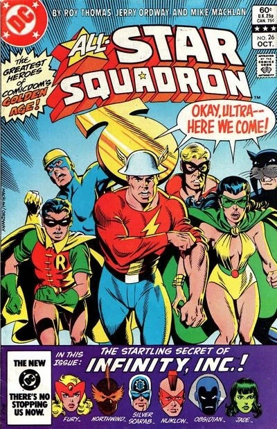 All-Star Squadron #26 October, 1983.