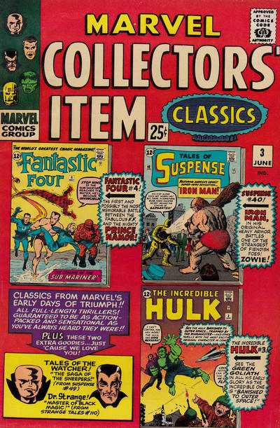 Marvel Collectors' Item Classics #3 - Vg/Fn 5.0