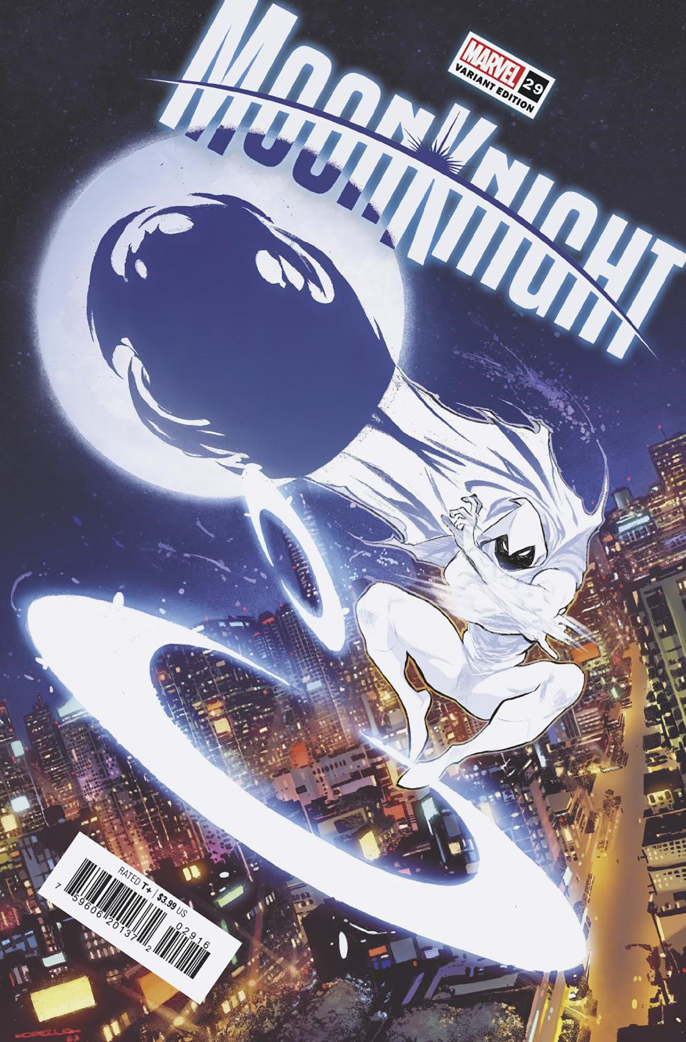Moon Knight #29 Iban Coello Variant 1 for 25 Incentive (2021)