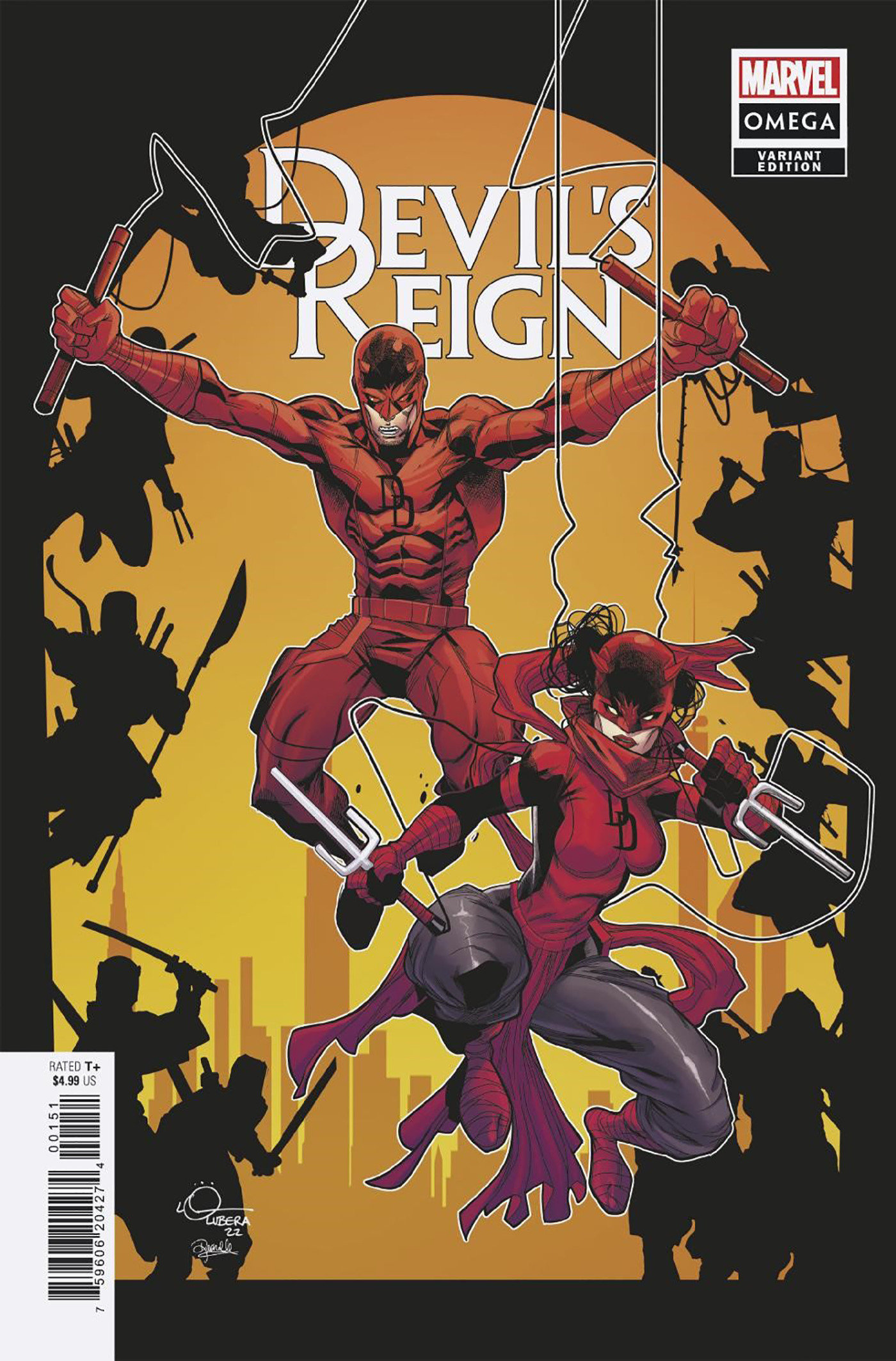 Devil's Reign Omega #1 Lubera Variant