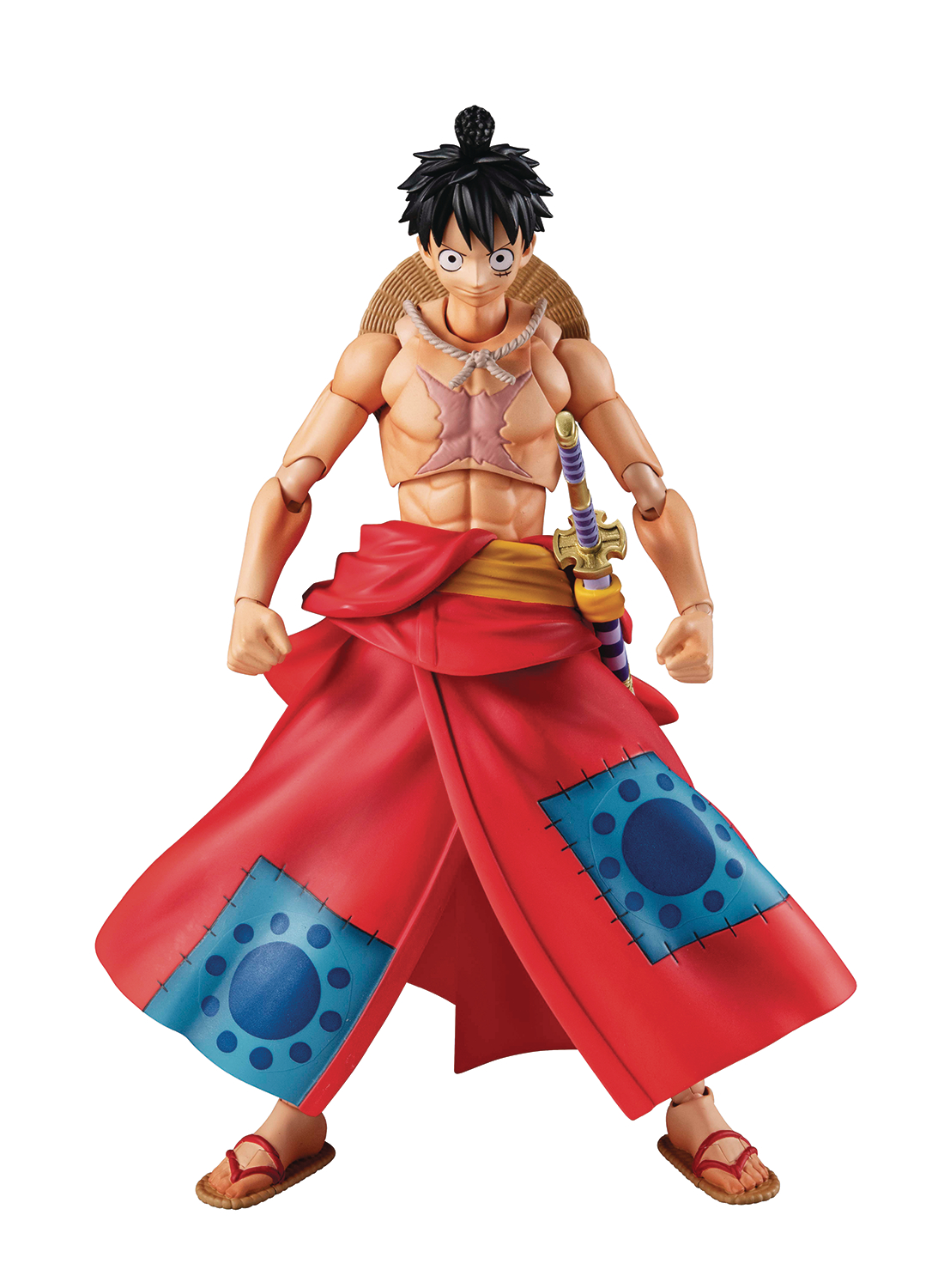 One Piece Luffy Taro Variable Action Hero PVC Figure