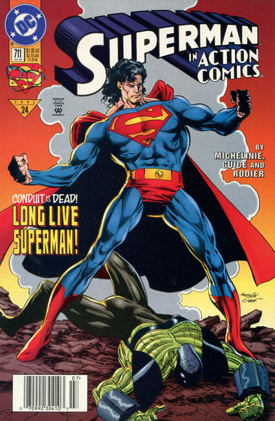 Action Comics #711 [Newsstand]-Very Good (3.5 – 5)