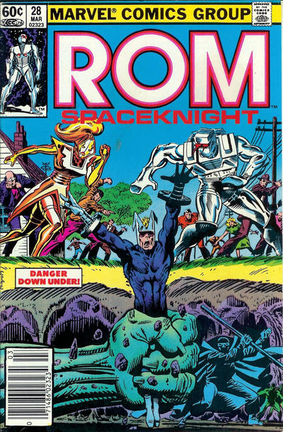 Rom #28 [Newsstand] - Fn/Vf