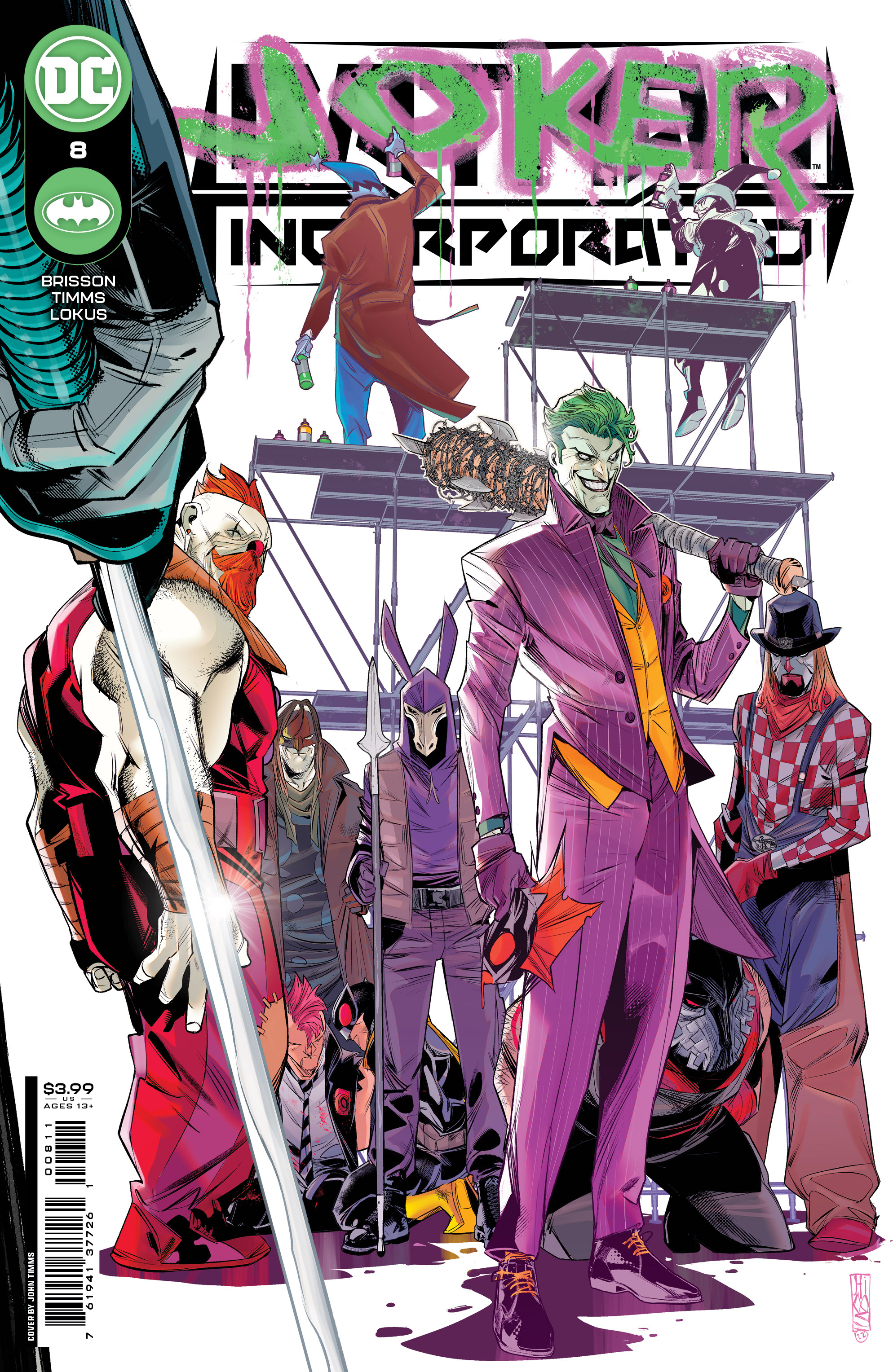 Batman Incorporated #8 Cover A John Timms (2022)