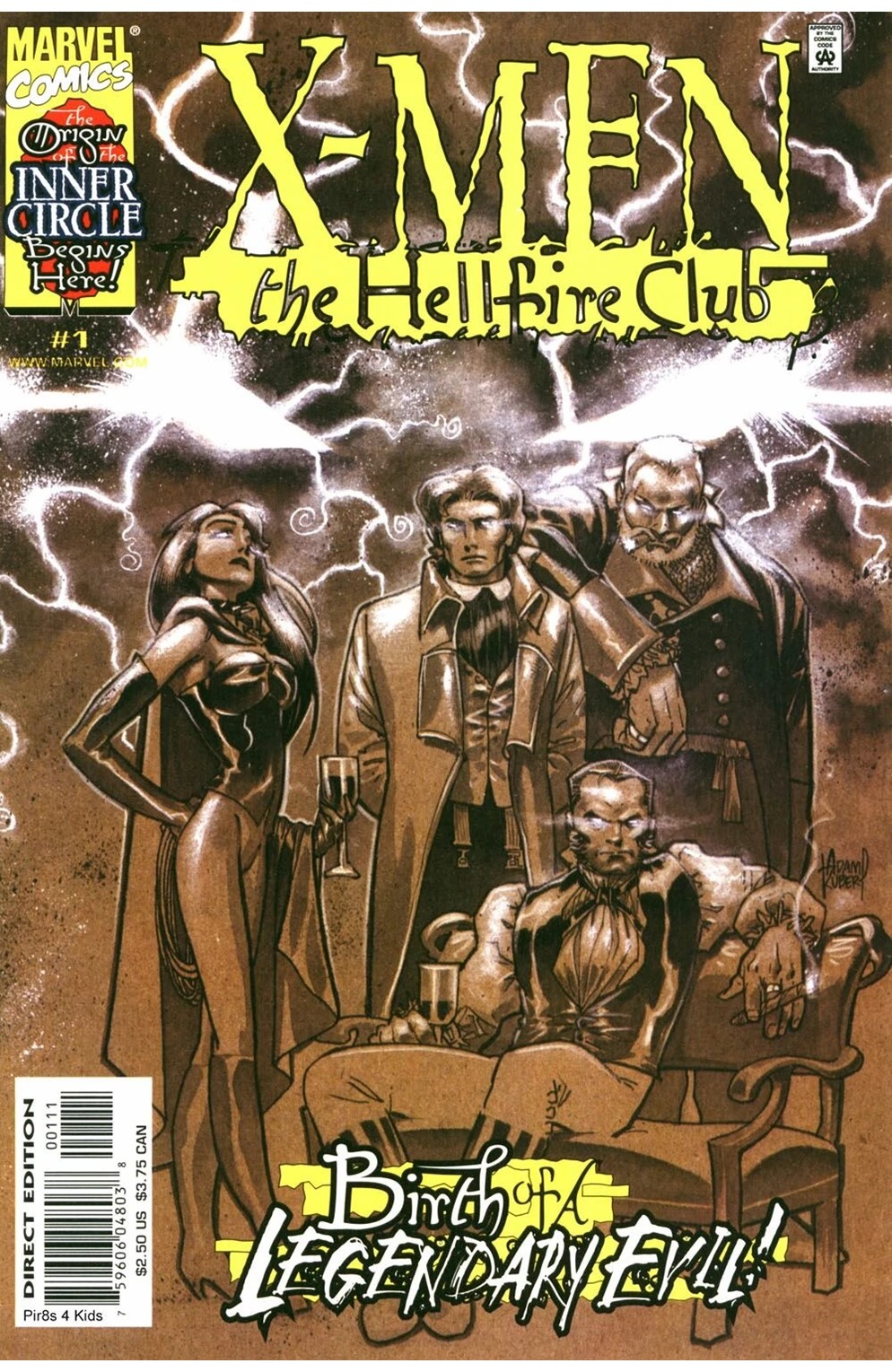 X-Men: The Hellfire Club Limited Series Bundle Issues 1-4