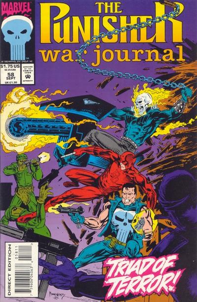 The Punisher War Journal #58-Very Fine (7.5 – 9)