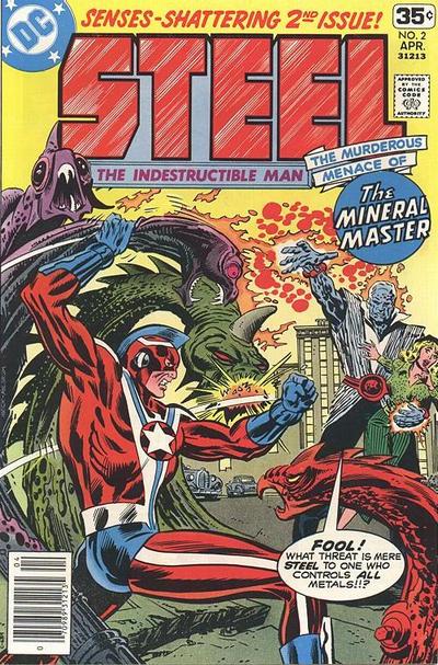 Steel, The Indestructible Man #2-Very Fine (7.5 – 9)