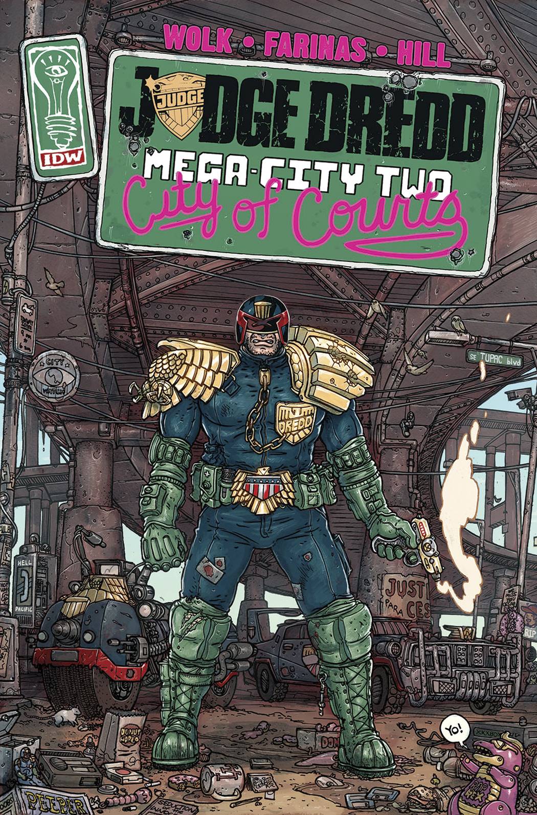 Judge Dredd Mega City Two Graphic Novel
