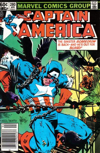 Captain America #280 [Newsstand] - Fine - 