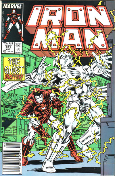 Iron Man #221 [Newsstand]-Very Good (3.5 – 5)