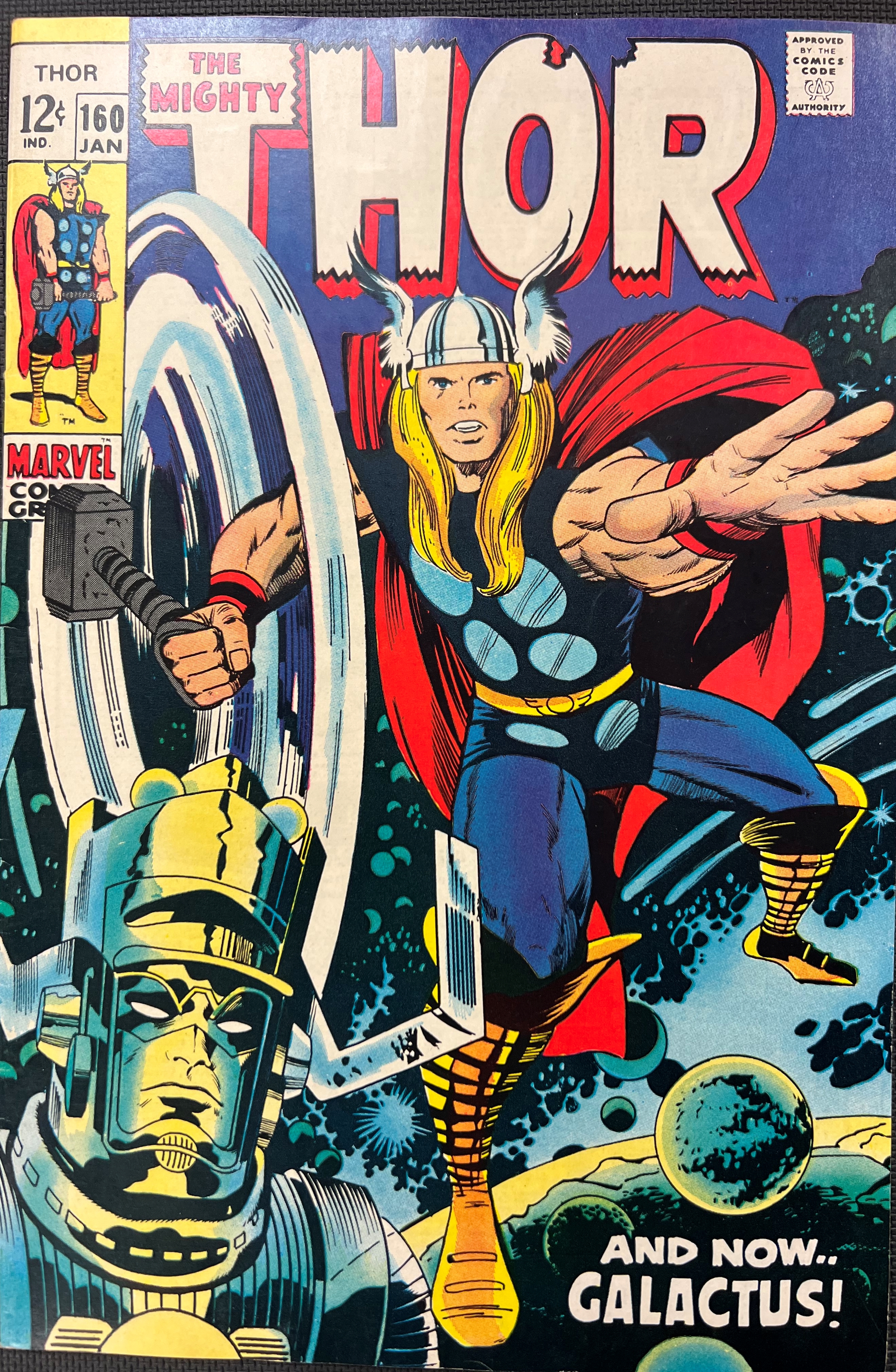 Thor #160 (1962 Marvel 1st Series Journey Into Mystery) 