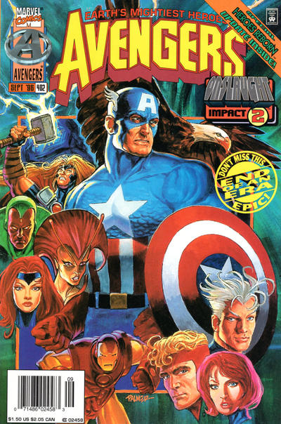 The Avengers #402 [Newsstand]-Fine