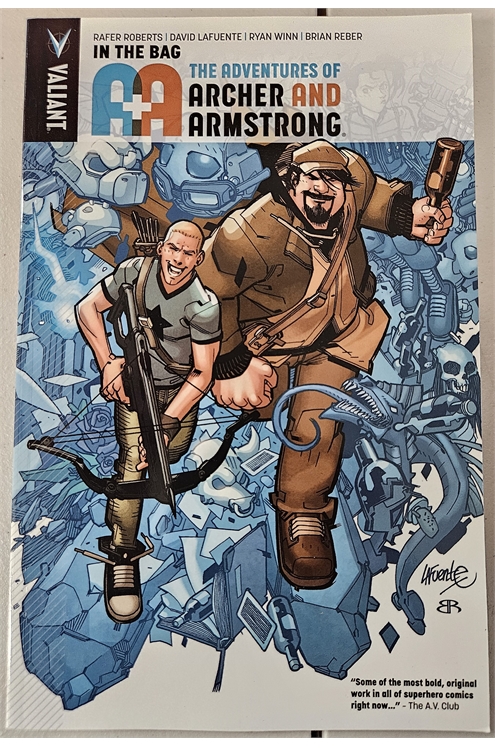 Adventures Archer & Armstrong Volume 1 In The Bag Graphic Novel (Valiant) Used - Like New