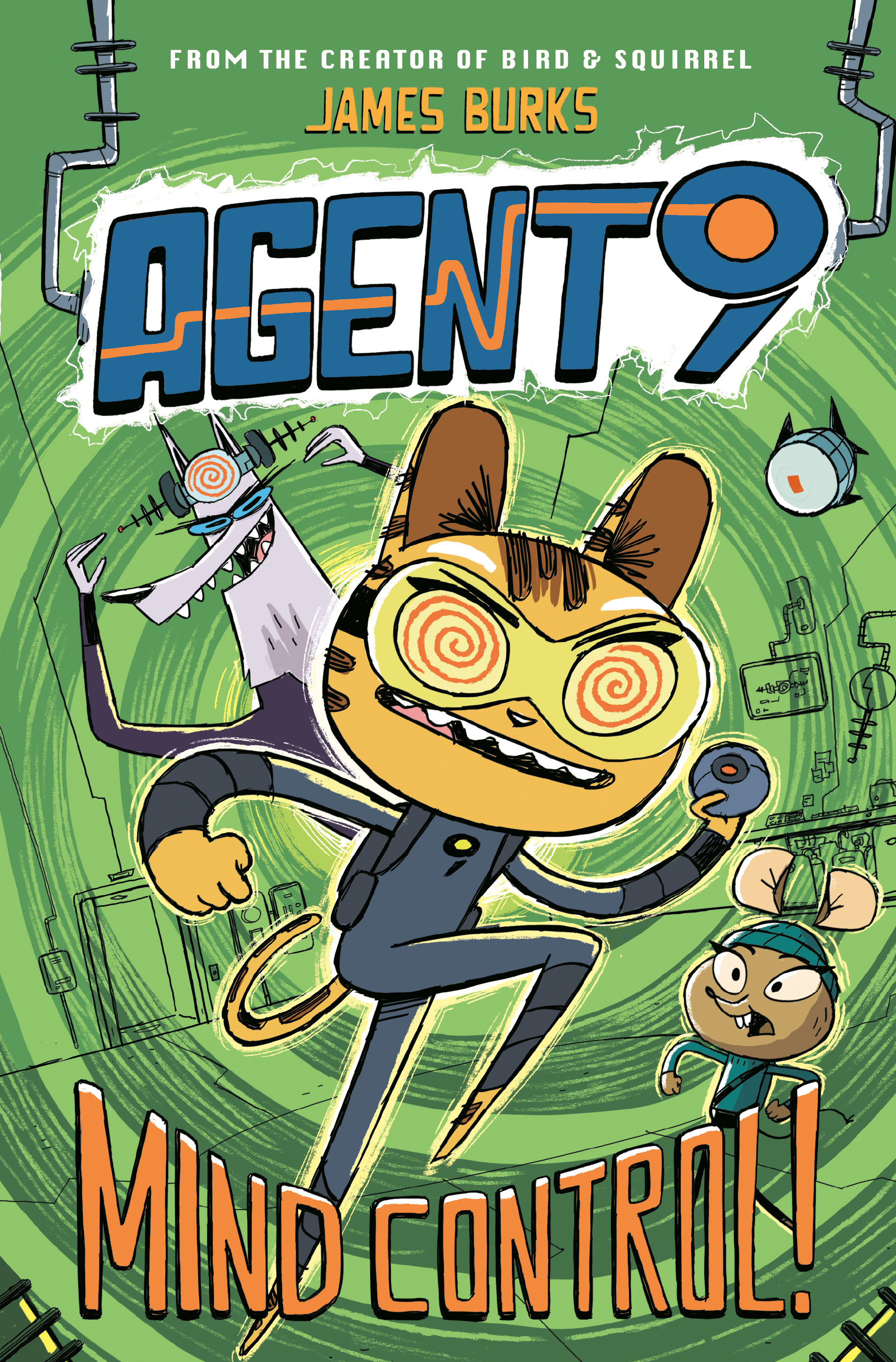 Agent 9 Hardcover Graphic Novel Volume 1 Mind Control