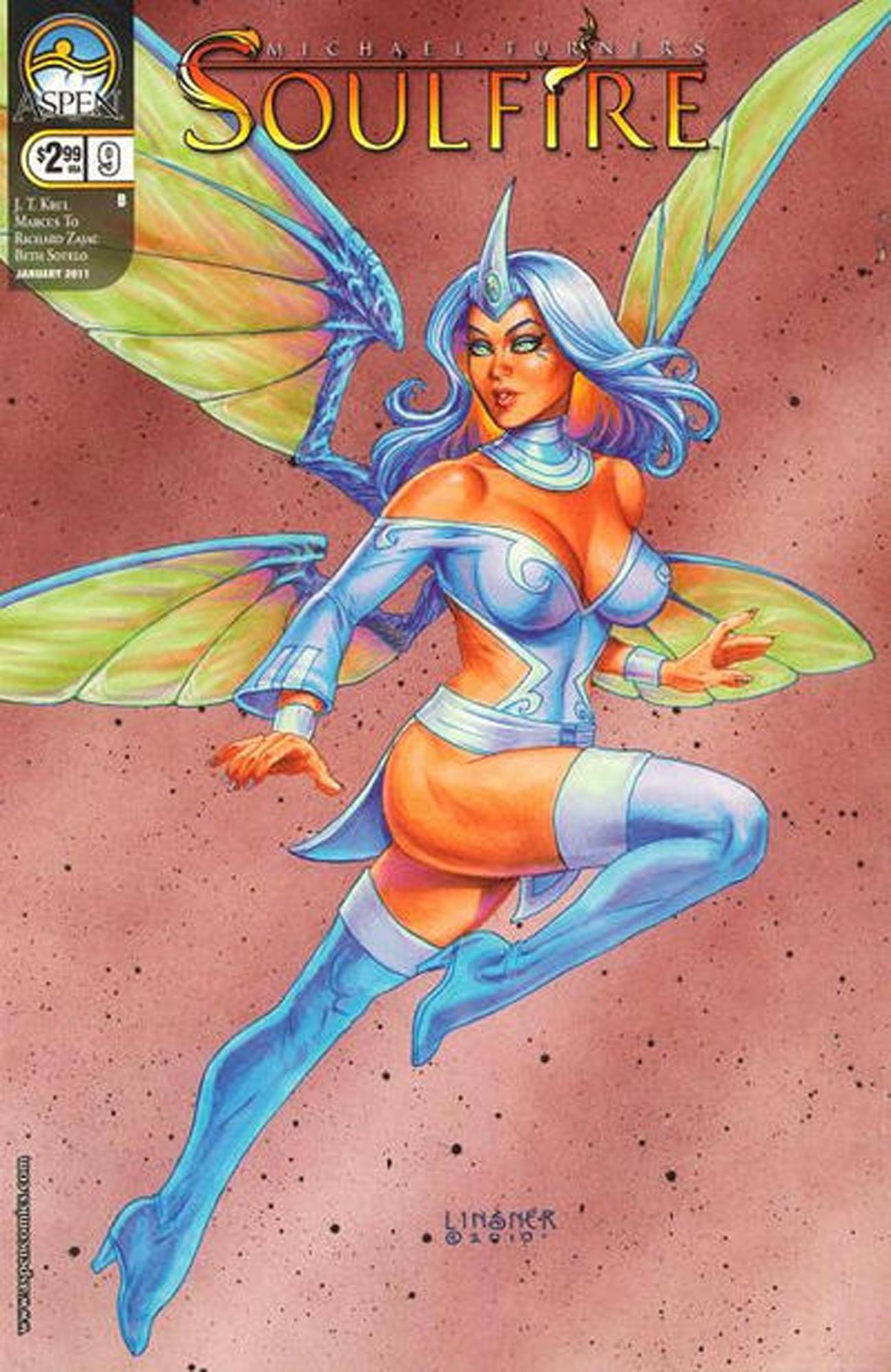 Soulfire Volume Two #9 Cover B Linsner