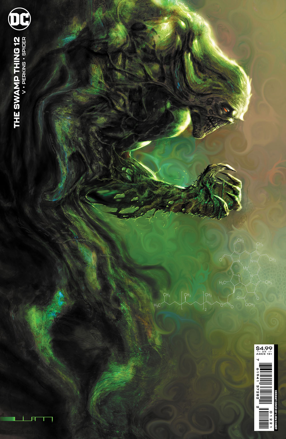 Swamp Thing #12 (Of 16) Cover B Liam Sharp Card Stock Variant (2021)