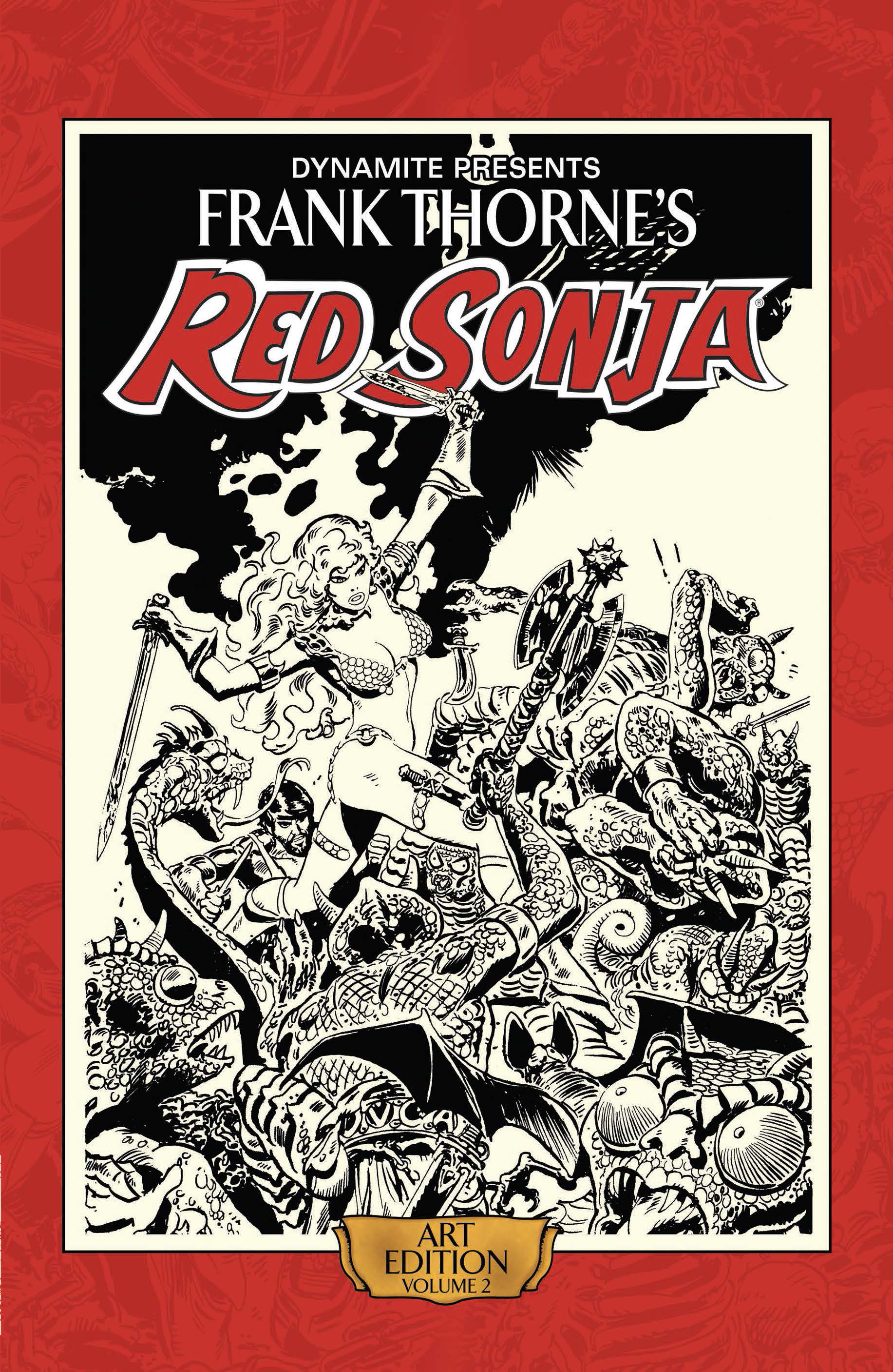 Frank Thorne Red Sonja Art Edition Hardcover Volume 2