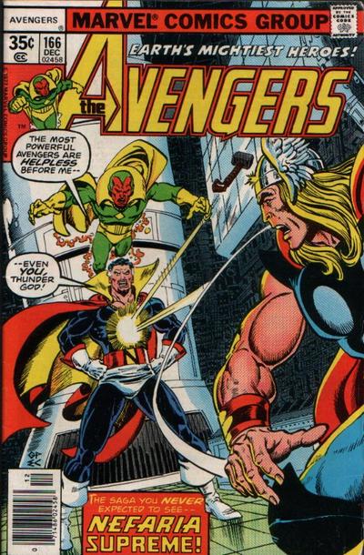 The Avengers #166 [Regular Edition](1963)-Very Good (3.5 – 5)