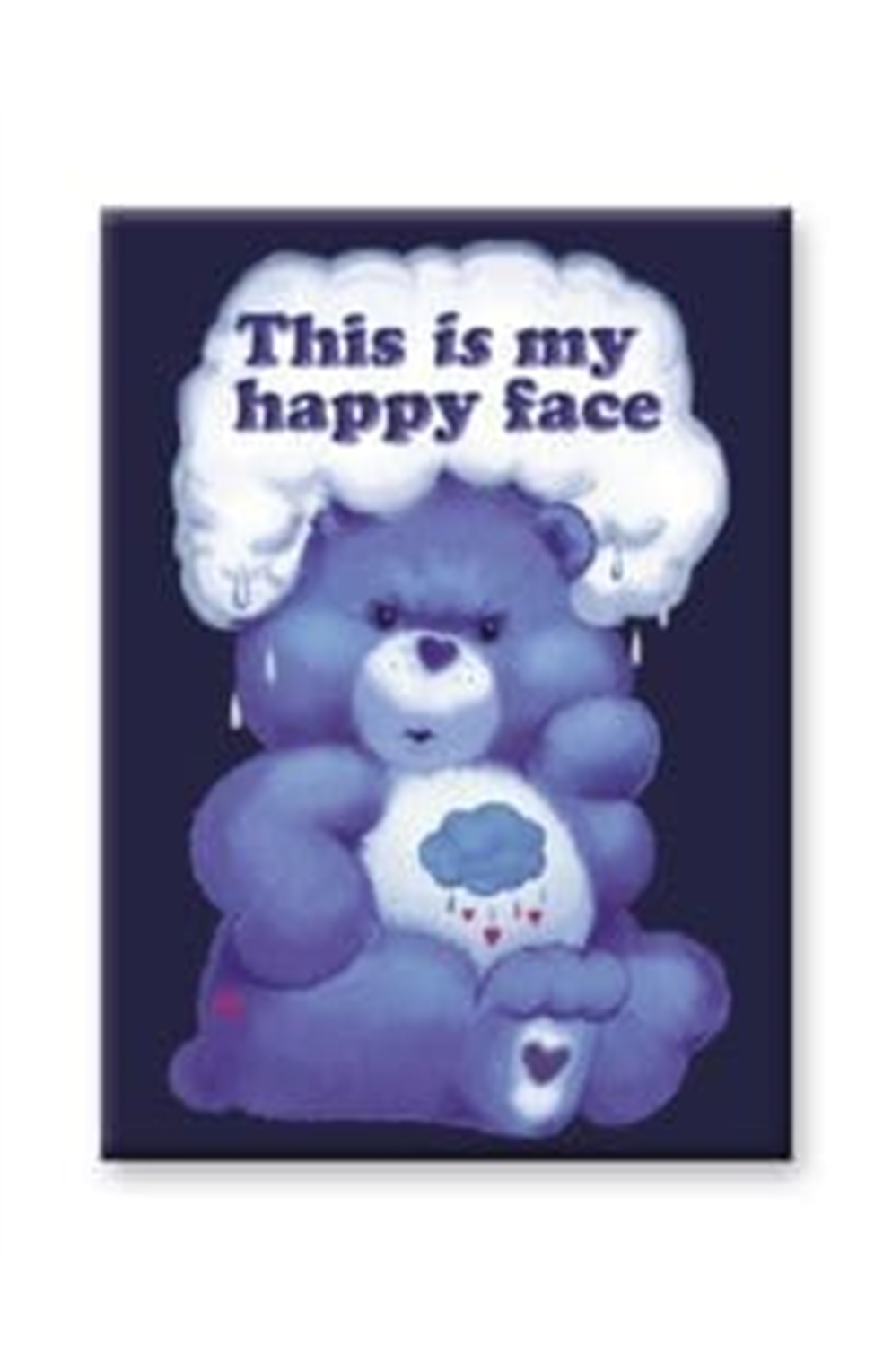 Care Bears - This Is My Happy Face Flat Magnet