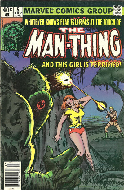 Man-Thing #5 [Newsstand](1979)-Very Fine (7.5 – 9)