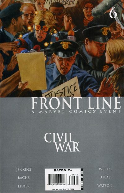 Civil War: Front Line #6-Very Fine (7.5 – 9)