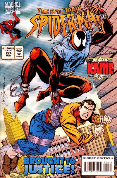 The Spectacular Spider-Man #224 [Direct Edition]-Fine (5.5 – 7)