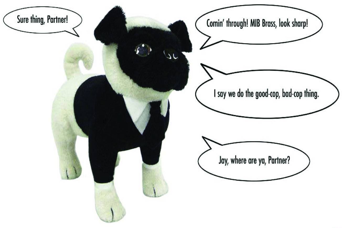 Mib 3 Talking Frank The Pug 6-In Plush