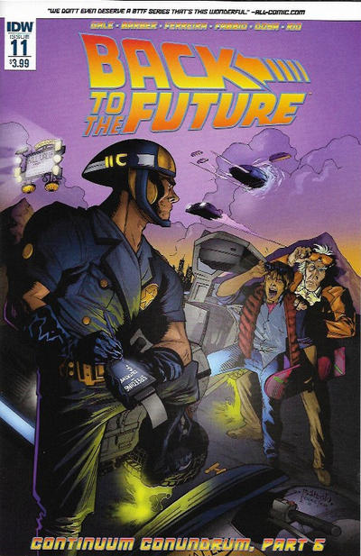 Back To The Future #11 [Regular Cover - Marcelo Ferreira]-Very Fine