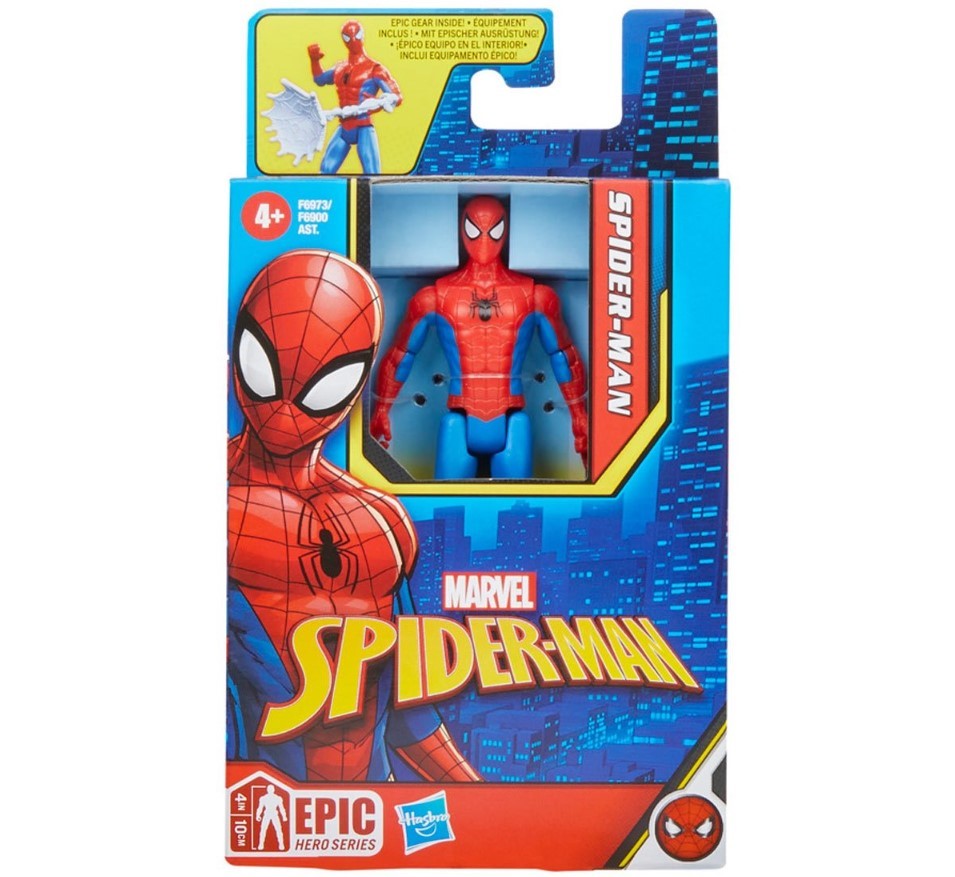 Spider-Man Epic Hero Series 4-Inch Spider-Man Action Figure