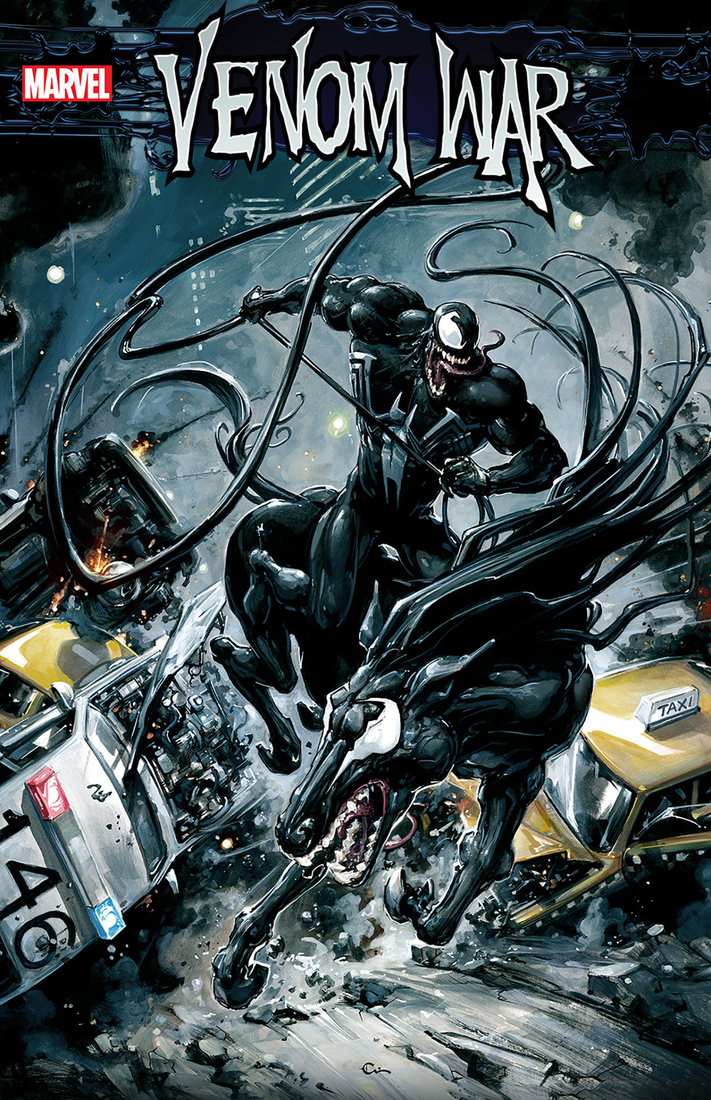 Venom War #2 Clayton Crain Venom Horse Variant (Of 5)