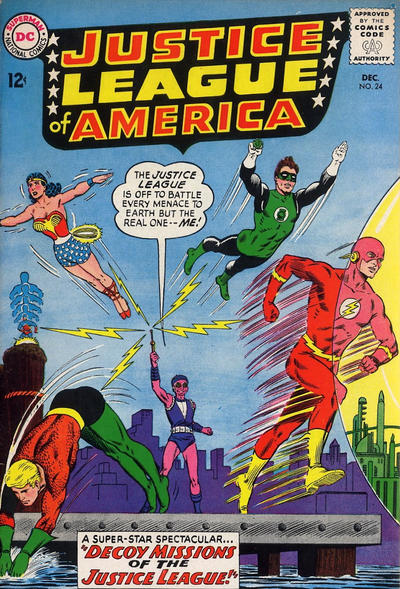 Justice League of America #24-Very Good (3.5 – 5)