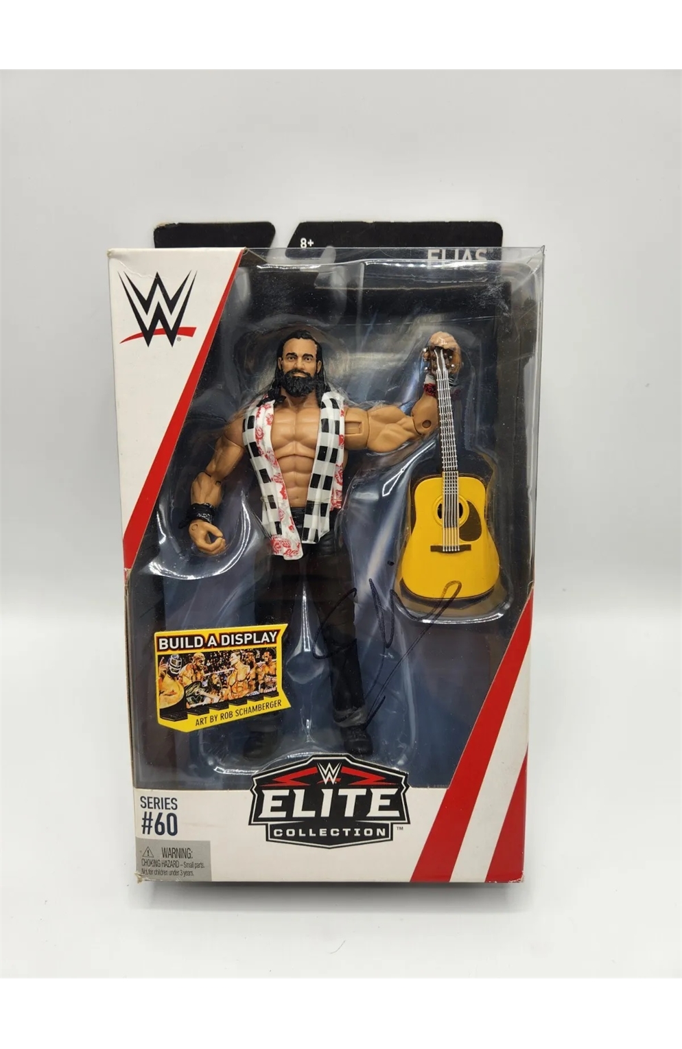 Mattel Wwe Elite Elias Series 60 Guitar Wrestling Action Figure