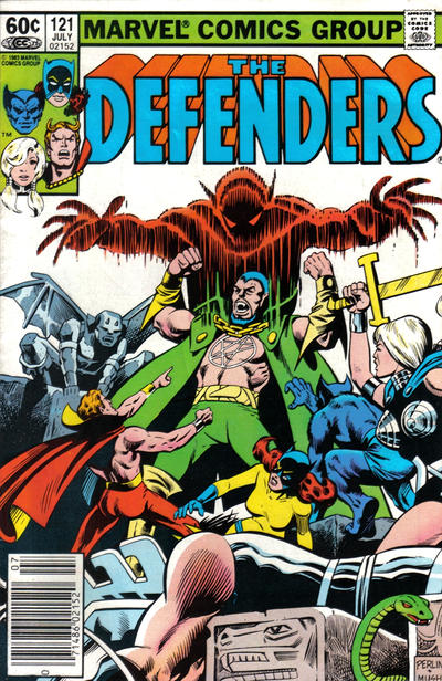 The Defenders #121 [Newsstand]-Fine