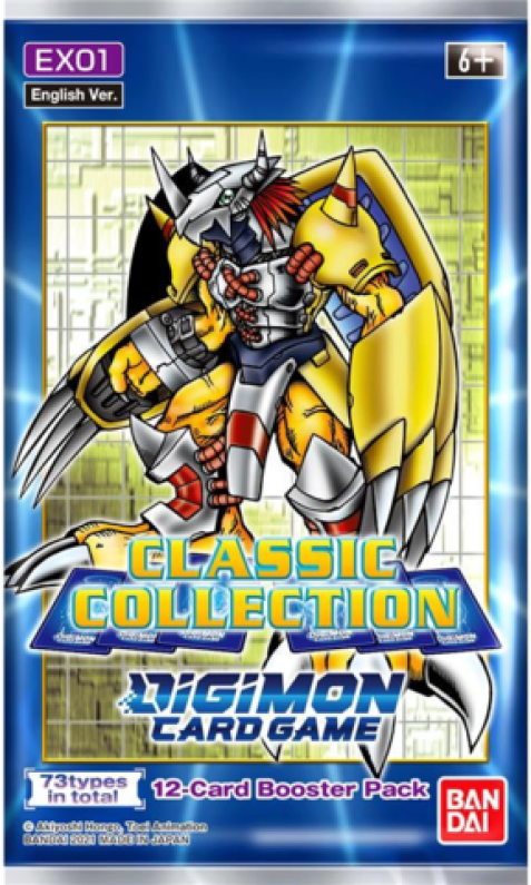 Digimon TCG Classic Collection [EX01] Booster Pack