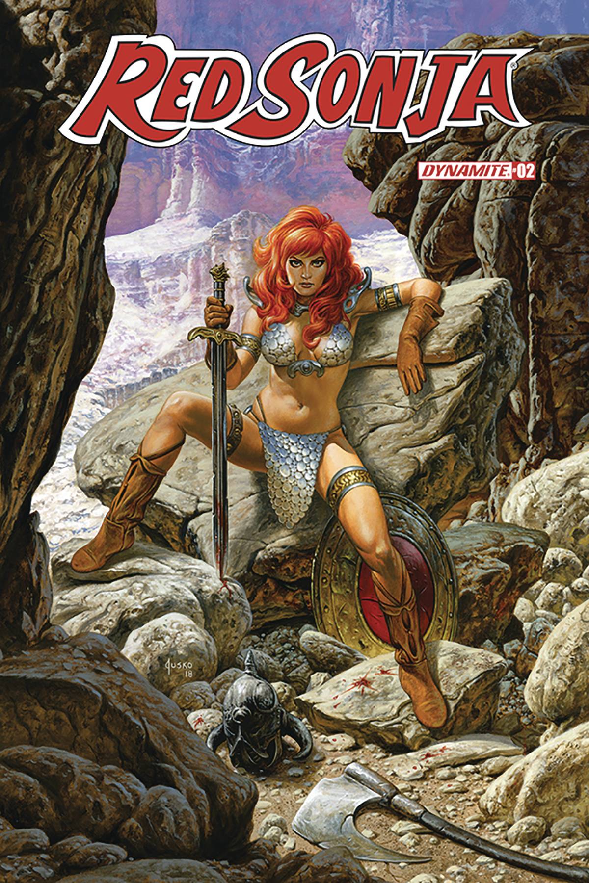 Red Sonja #2 Cover D Jusko