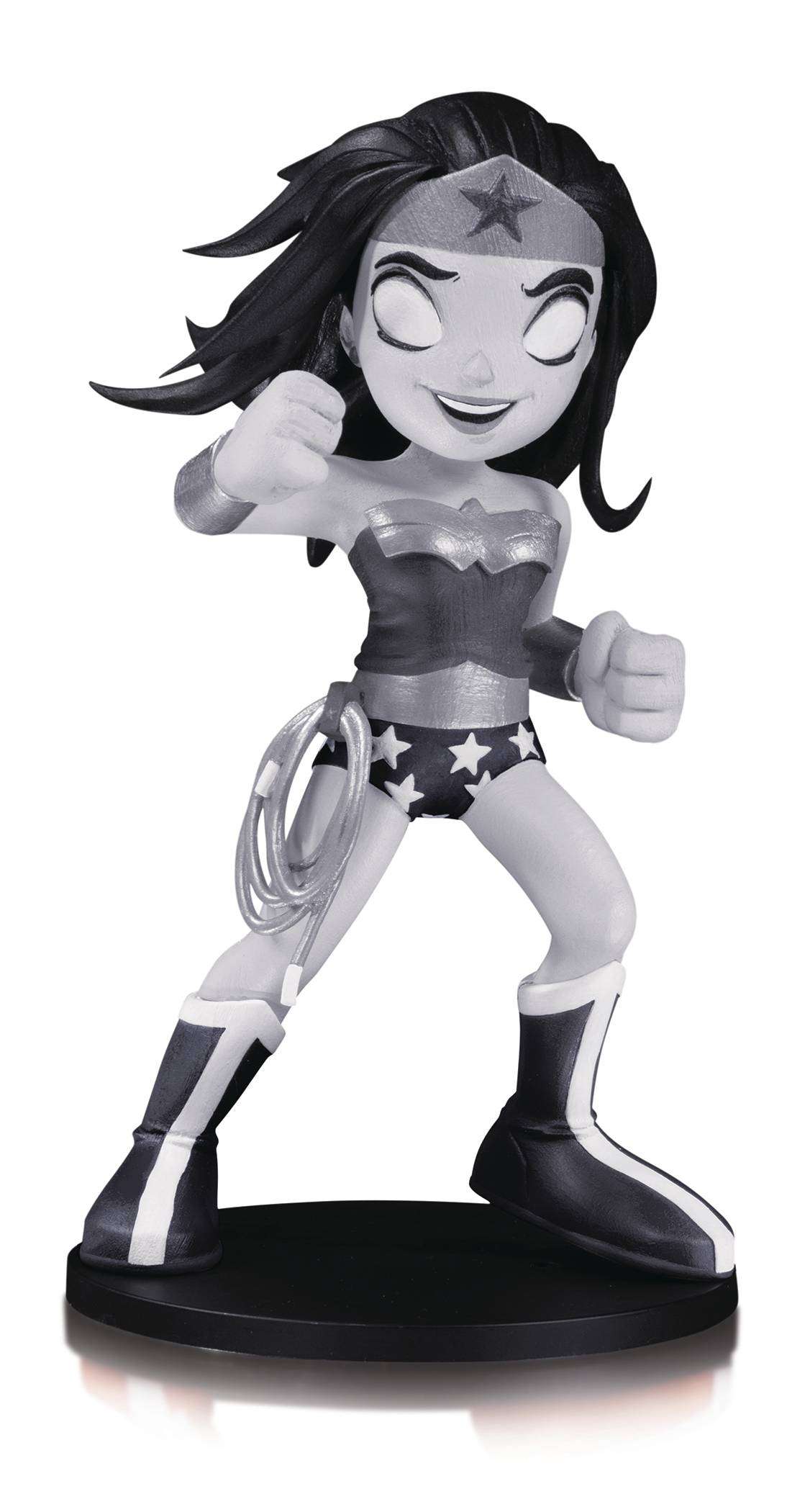 DC Artists Alley Wonder Woman by Chris Uminga Black & White Vinyl Figure