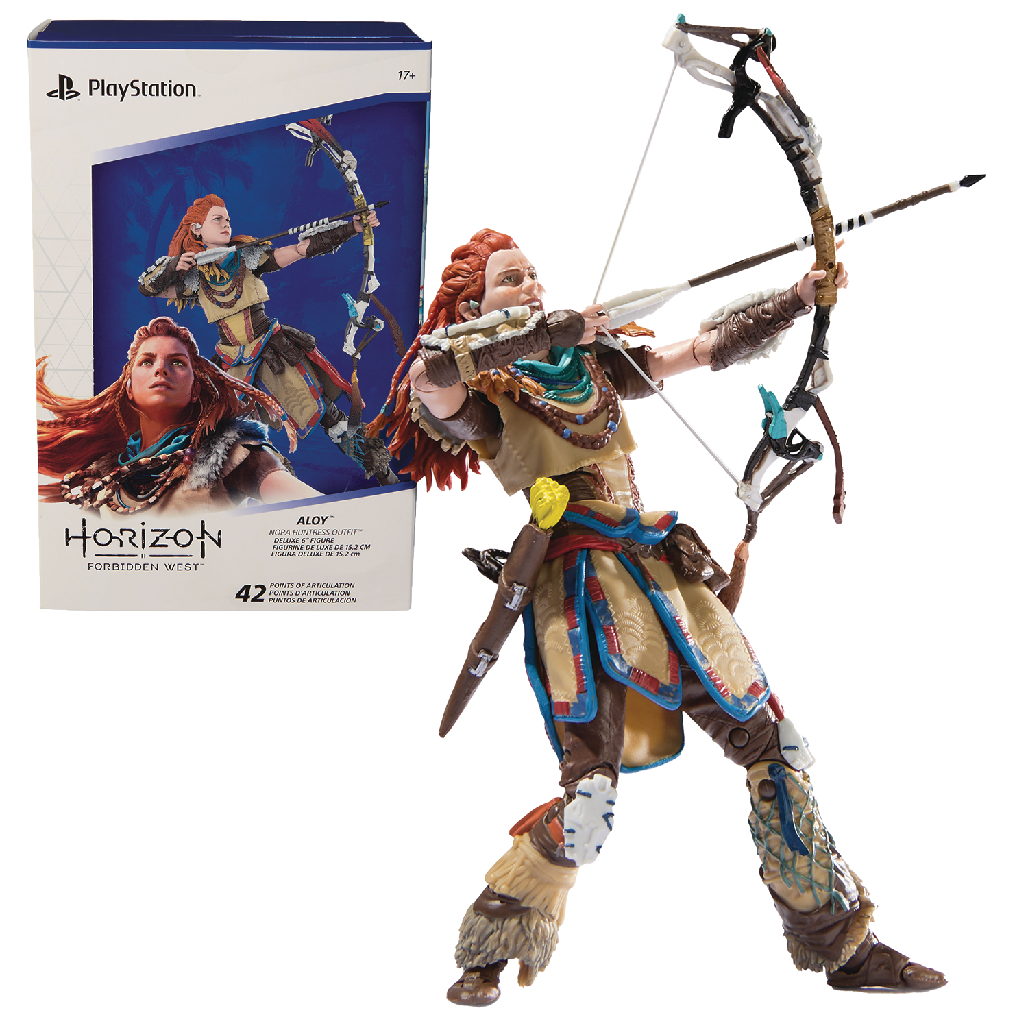 PlayStation Horizon Forbidden West Aloy Nora Huntress Outfit 6-inch Action Figure