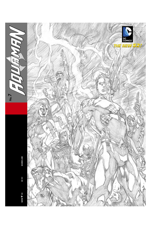 Aquaman #7 Variant Edition (2011)